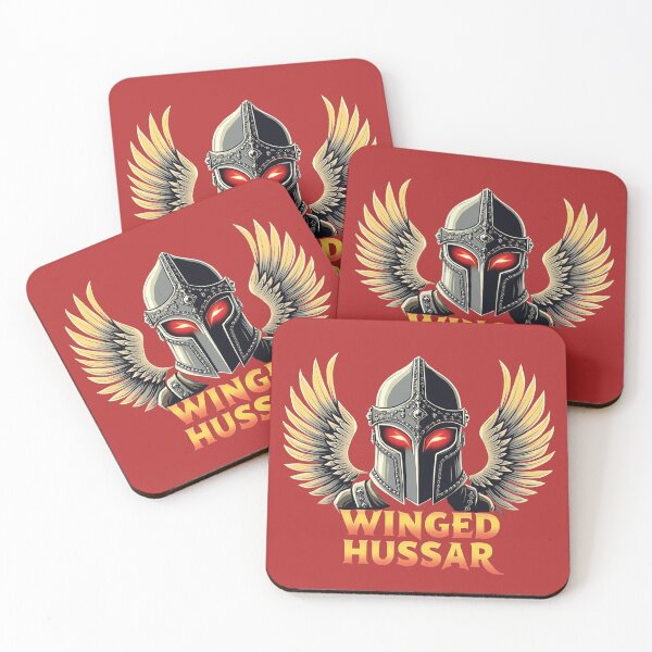 Item preview, Winged Hussar - Helmet and Wings with Red Glowing Eye Slits designed and sold by tronictees.