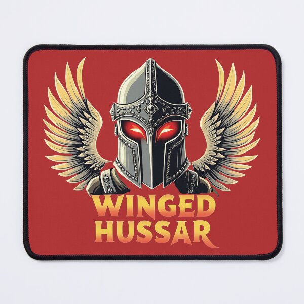 Item preview, Winged Hussar - Helmet and Wings with Red Glowing Eye Slits designed and sold by tronictees.