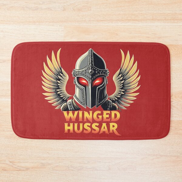 Item preview, Winged Hussar - Helmet and Wings with Red Glowing Eye Slits designed and sold by tronictees.