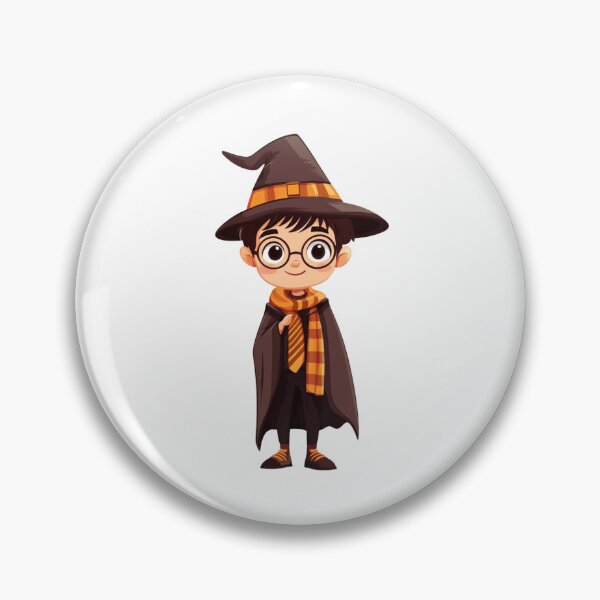 Item preview, Cute Boy Wizard in Halloween Costume designed and sold by IllustrifyArts.