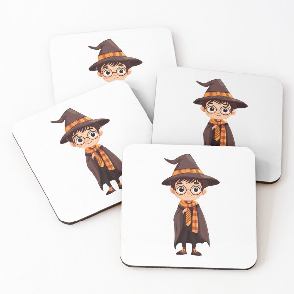 Item preview, Cute Boy Wizard in Halloween Costume designed and sold by IllustrifyArts.