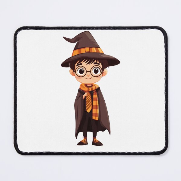 Item preview, Cute Boy Wizard in Halloween Costume designed and sold by IllustrifyArts.
