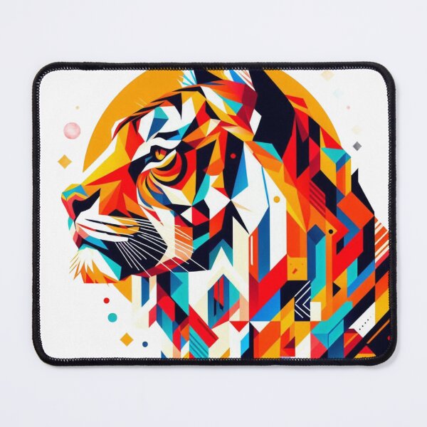 Item preview, Tiger Abstract Geometric  designed and sold by MDS Solutions Tech ..