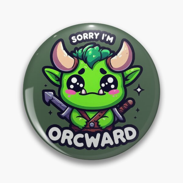 Item preview, Sorry Im orcward designed and sold by Vkinsify.