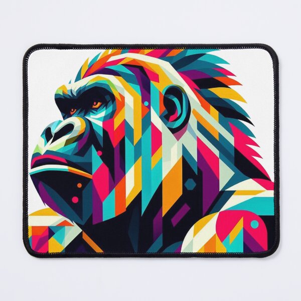 Item preview, Gorilla Abstract Geometric  designed and sold by MDS Solutions Tech ..