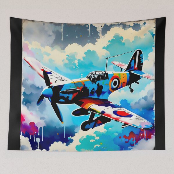 Item preview, Military graffiti  WW2 Typhoon designed and sold by Helios Be. Lavsh.