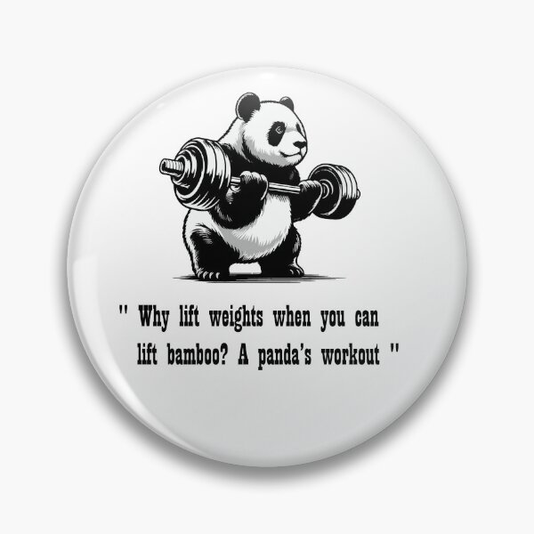 Item preview, Panda Power: The Bamboo Workout designed and sold by Papinour.
