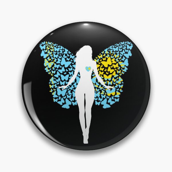 Item preview, Kazakh Girl Kazakhstan Flag Roots Pride Butterfly designed and sold by ZNOVANNA.