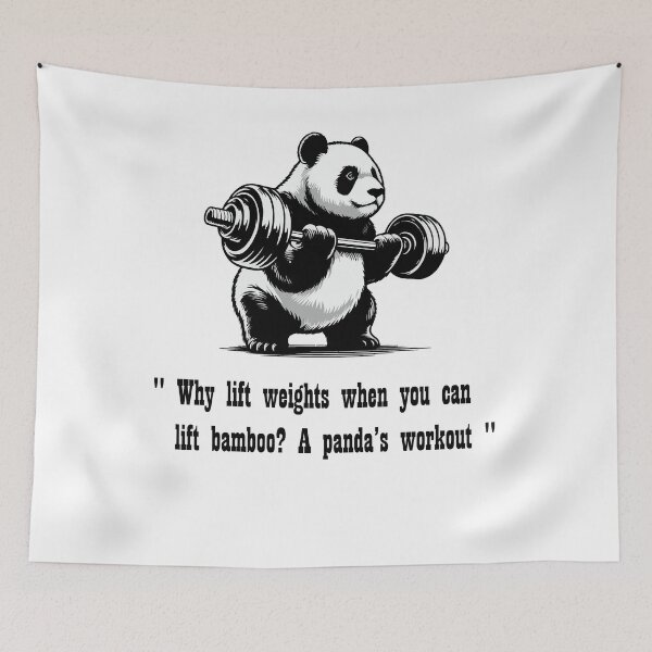 Item preview, Panda Power: The Bamboo Workout designed and sold by Papinour.