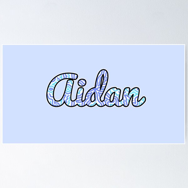 Item preview, Aidan Handwritten Name designed and sold by inknames.