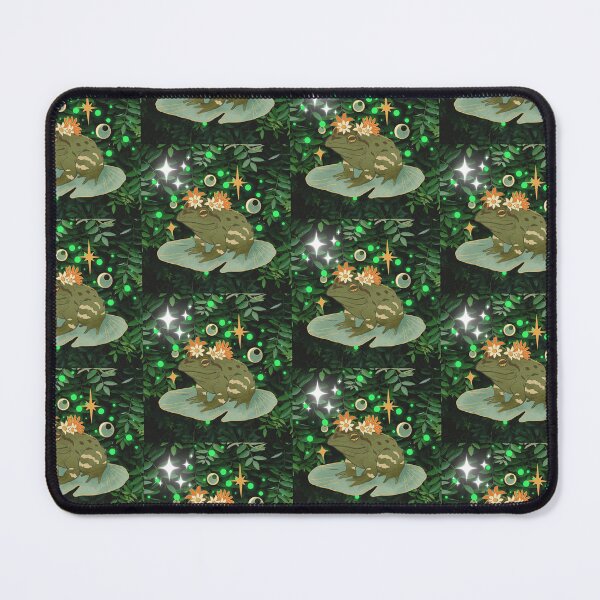 Item preview, Fairycore Fairy Frog Toad Lily Pad Ethereal  designed and sold by WildWoodlandWitch.