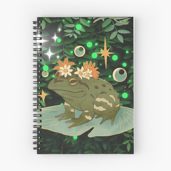 Item preview, Fairycore Fairy Frog Toad Lily Pad Ethereal  designed and sold by WildWoodlandWitch.