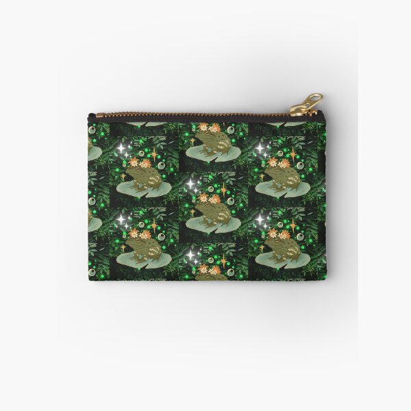 Item preview, Fairycore Fairy Frog Toad Lily Pad Ethereal  designed and sold by WildWoodlandWitch.