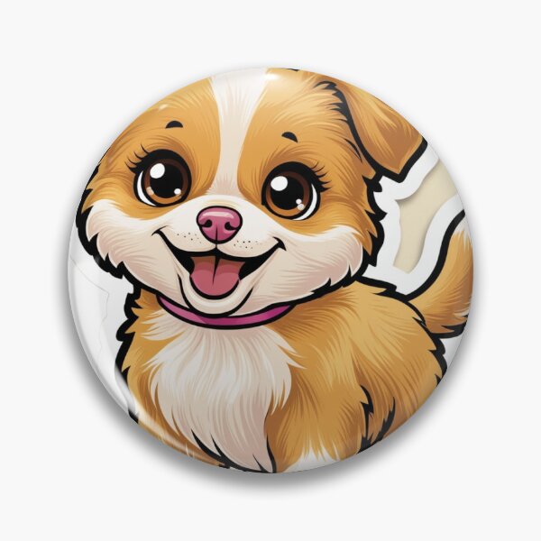 Item preview, cute dog sticker designed and sold by ComicStickerLab.