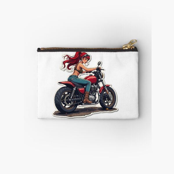Item preview, Biker Babe - Redhead designed and sold by Istarfal.