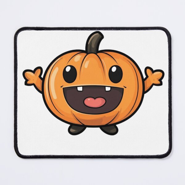 Item preview, Cute Smiling Pumpkin Cartoon designed and sold by IllustrifyArts.