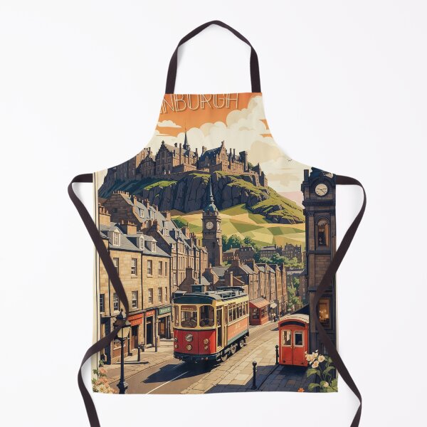 Item preview, Edinburgh Nostalgia: Vintage Retro Poster designed and sold by Ceemko's Vintage Corner.