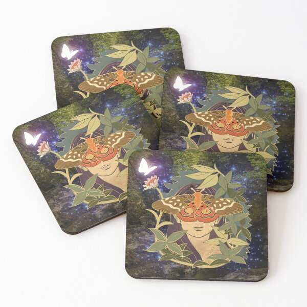 Item preview, Fairycore Fairy Lunar Moth Forest Ethereal  designed and sold by WildWoodlandWitch.