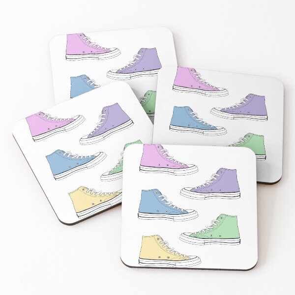 Item preview, Pastel Converse High Top Sticker Pack designed and sold by Friday-Violet.