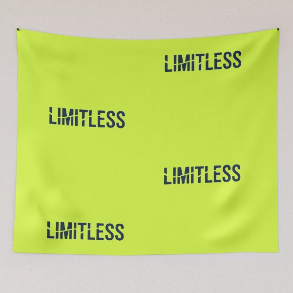 Item preview, Limitless no limits be yourself neon green designed and sold by Newhyperion.