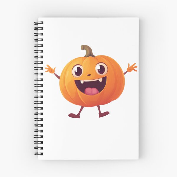 Item preview, Happy Pumpkin Character with Big Smile designed and sold by IllustrifyArts.