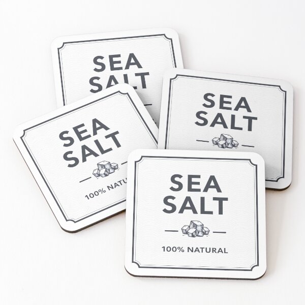 Item preview, Sea salt label, matching halloween costume designed and sold by NoetherSym.