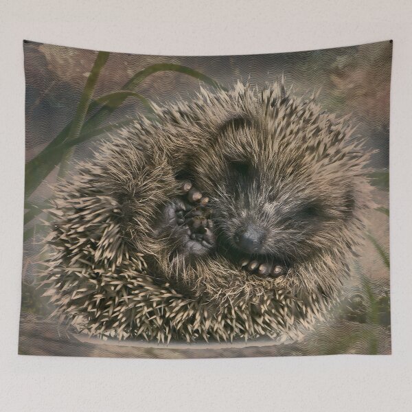 Artikelvorschau, Igel Wildlife Natur Wald Kreatur entworfen und verkauft von SoulscapeStudio.
