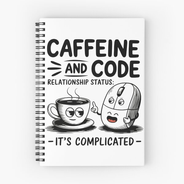 Item preview, Caffeine and Code - Complicated Relationship designed and sold by Promoc.
