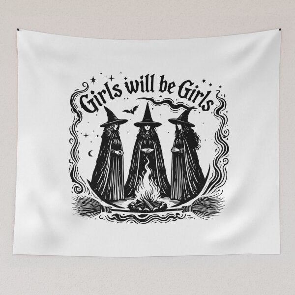 Item preview, Girls will be girls Coven  designed and sold by Inadesignstore.