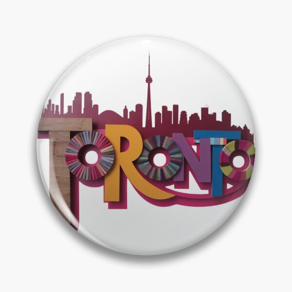 Item preview, Toronto City Design - Vibrant Toronto Silhouette and Typography for a Stylish and Modern Visual designed and sold by Colorful-Garden.