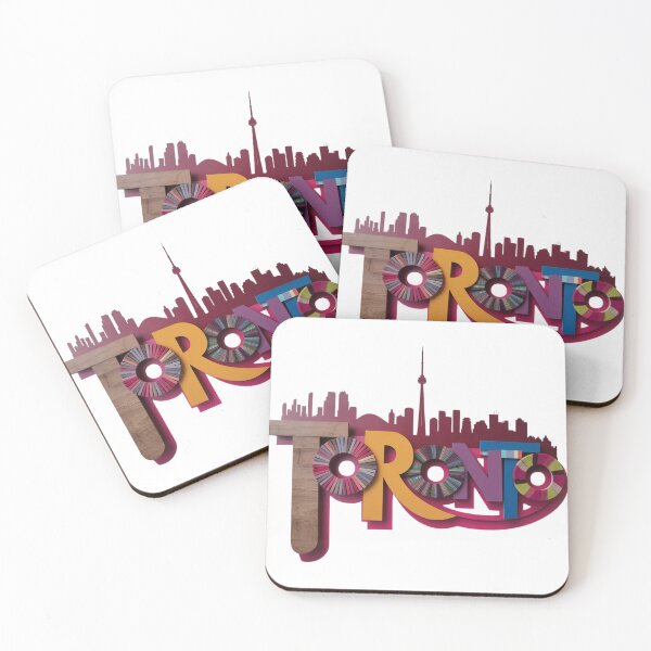 Item preview, Toronto City Design - Vibrant Toronto Silhouette and Typography for a Stylish and Modern Visual designed and sold by Colorful-Garden.