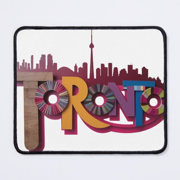 Item preview, Toronto City Design - Vibrant Toronto Silhouette and Typography for a Stylish and Modern Visual designed and sold by Colorful-Garden.