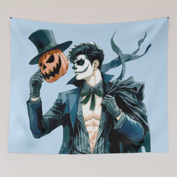 Item preview, Mysterious Halloween Man Character #2 designed and sold by Nanthanon.
