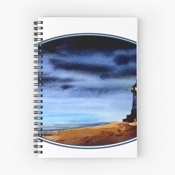 Item preview, lighthouse - watercolor painting designed and sold by SamirArt.