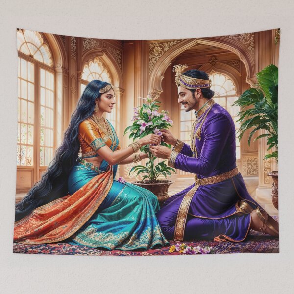 Item preview, A Regal Indian Romance designed and sold by Prachodayat Artworks.