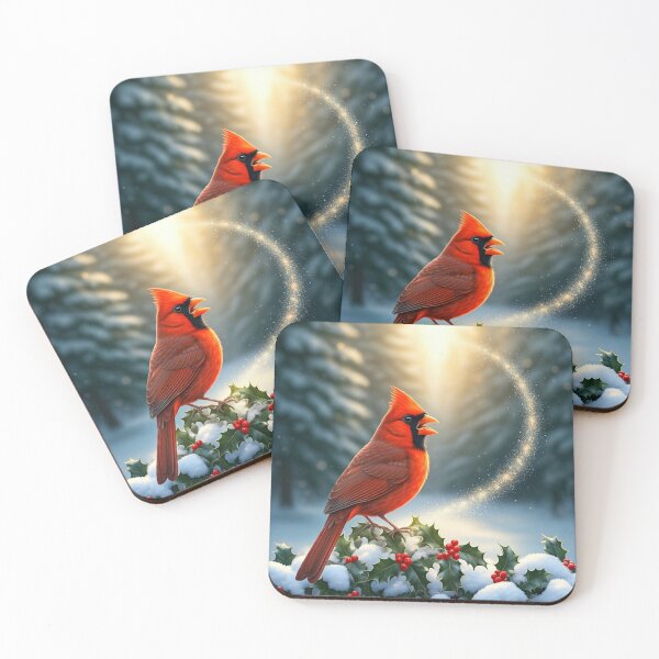 Item preview, Winter Cardinal's Serenade designed and sold by kyxur.
