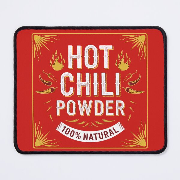 Item preview, Hot Chili powder label, matching halloween costume designed and sold by NoetherSym.