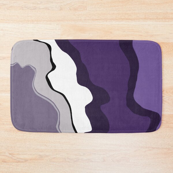 Item preview, Retro Swirls Liquid Swirl Abstract Pattern 70s Style Lilac 2 of 4 designed and sold by Beachy.