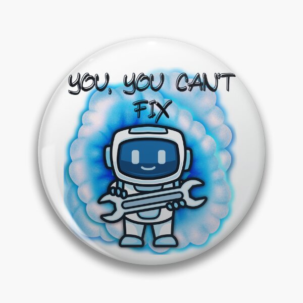 Item preview, YOU, HAVE NO FIX designed and sold by stickersrafisa.