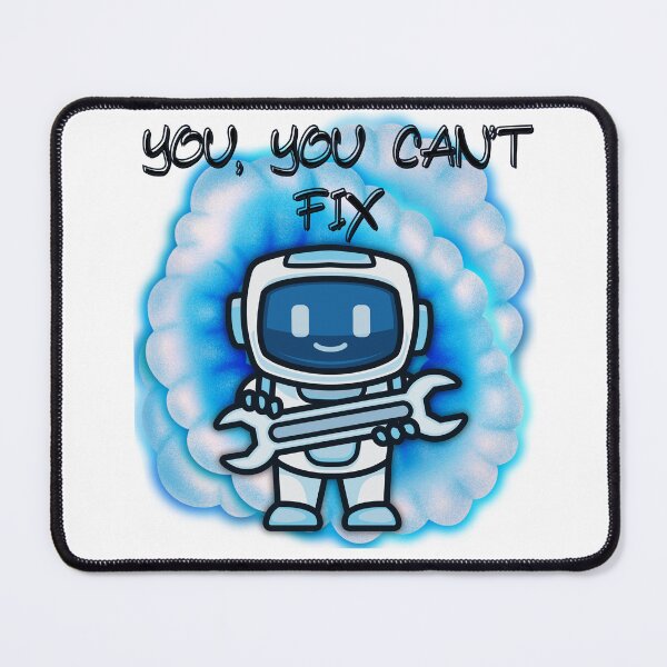 Item preview, YOU, HAVE NO FIX designed and sold by stickersrafisa.