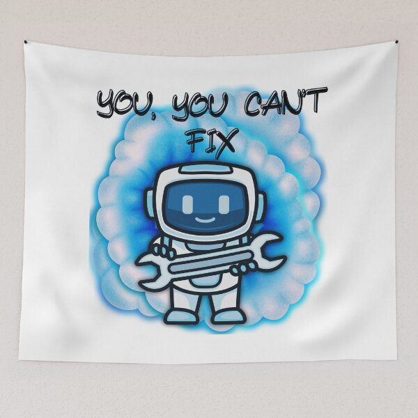 Item preview, YOU, HAVE NO FIX designed and sold by stickersrafisa.