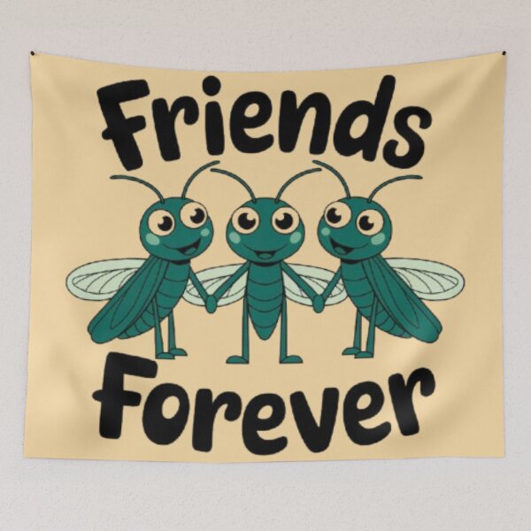 Item preview, Green Grasshoppers - Friends Forever designed and sold by 123ks.