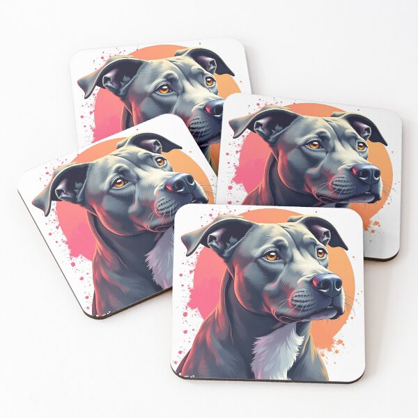 Item preview, Grey Pitbull Dog lover designed and sold by PetArt  ⭐⭐⭐⭐⭐.