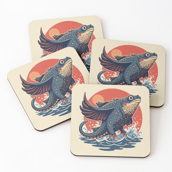 Item preview, Soaring Sea Lizard Rises designed and sold by LiveDesigner.