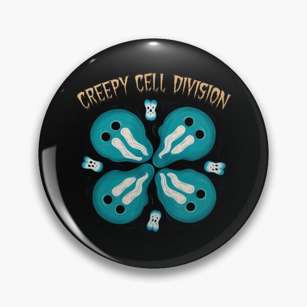 Item preview, Creepy cell division, funny biology and Halloween designed and sold by NoetherSym.