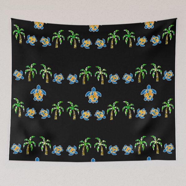 Item preview, Tropical Turtles Palm Trees designed and sold by Sartoris Art.