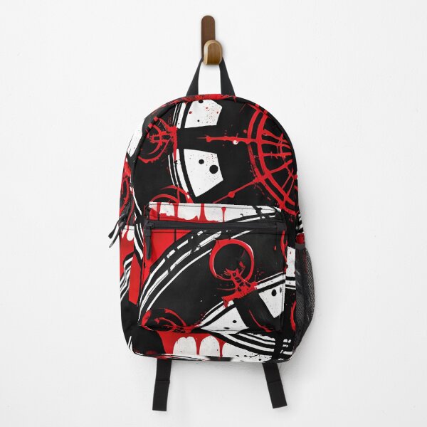 Item preview, Red and Black Chaos Mandala designed and sold by MandalasShops.