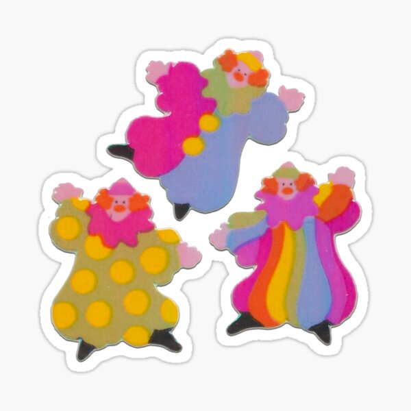 Item preview, Three Vintage Clowns designed and sold by Ari C.
