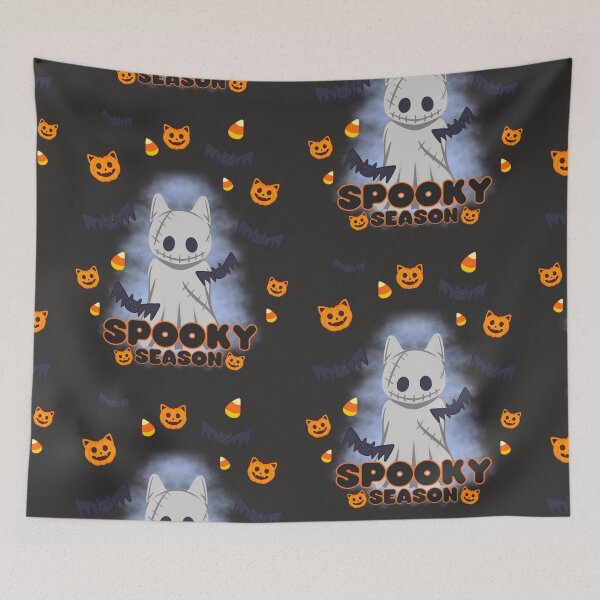 Item preview, "Spooky Season Kitty" Halloween designed and sold by Sorarityy.