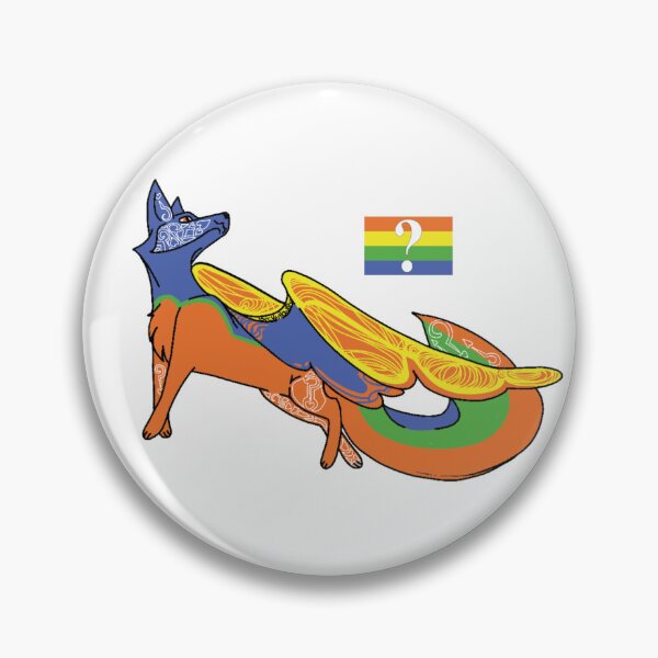 Item preview, Flying fox Pride Month Questioning designed and sold by beckyhowling.